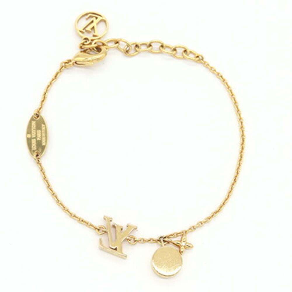 LOUIS VUITTON Pink Heart Charm Bracelet - Picture 3 of 6